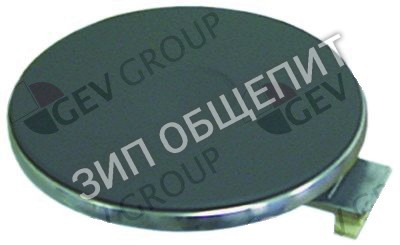 Конфорка с кромкой 6550953 Ambassade, 2000Вт (230В) для CE1051B, CE1051CTA, CE1051EA, CE1052E