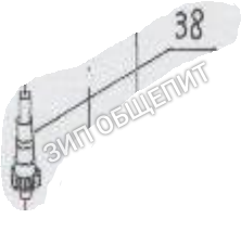 Вал центральный VFM-10-1-35 для планетарного миксера GastroMix модели B10, B15