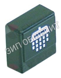 Выключатель нажимной кнопочный Elettrobar, 23x23мм, чёрн., ополаскивание для 35-ELECTRONIC / 350F / 350FD / 350R / 350RD