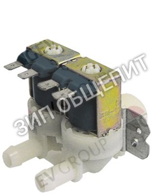 Клапан электромагнитный 50102891 Lainox, прямой, двойн. для MG05, MG10, MG15, MG20, MG21, MG24, MG40