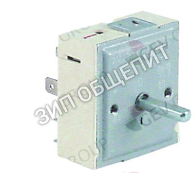 Переключатель 004902 Electrolux, 50.55021.100, 2-х зонный для SIE350, SVE700, 285503, 285504, 285743, 285744