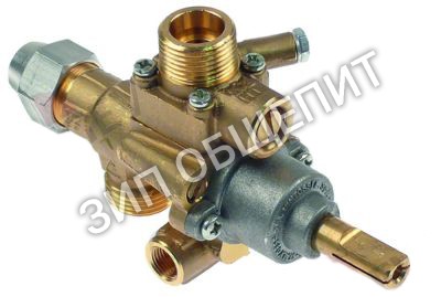 Кран газовый 052146 Electrolux, 22S/V для 163705 / 163706 / 163707 / 163711 / 163715 / 204501 / 204502