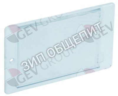 Ламповое стекло 081697 Electrolux для 1-DOOR FREEZER / 110094 / 110095 / 110097 / 110614 / 110615