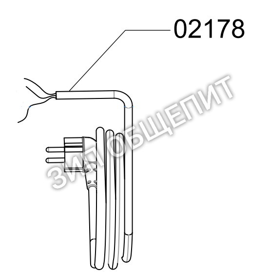 Кабель соединительный 02178 для кипятильника Animo модели WKT 20N VA