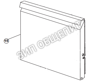 Дверца загрузки 029590 ДЛЯ ПММ DEXION МОДЕЛИ D500LS