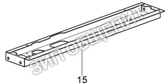 Крепление для ножек 166557 для паровой бани Dexion модели LX7EC4